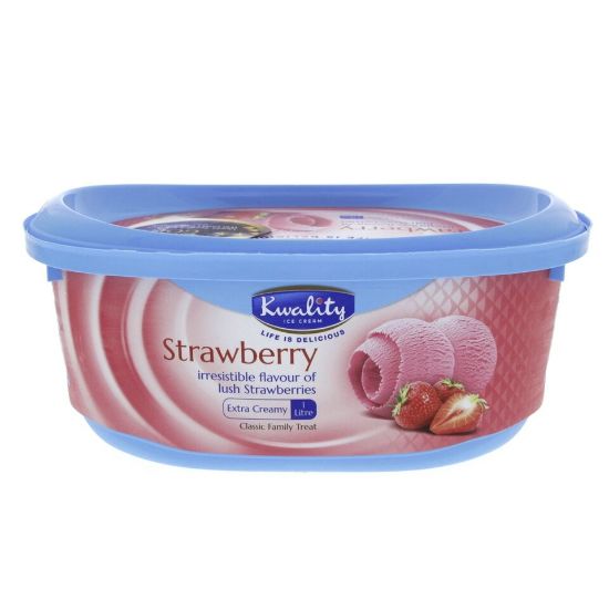 Picture of Kwality Strawberry Ice Cream 1Litre