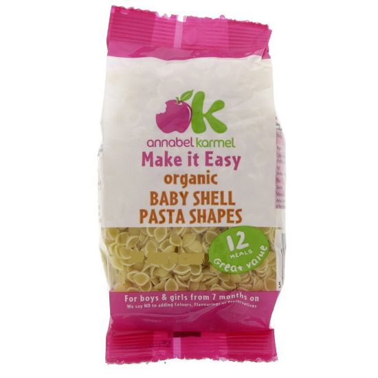 Picture of Annabel Karmel Organic Baby Shell Pasta Shapes 250g(N)