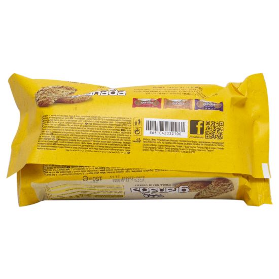 Picture of Granada Crunchy Sunny Whole Grain Cookies 150g