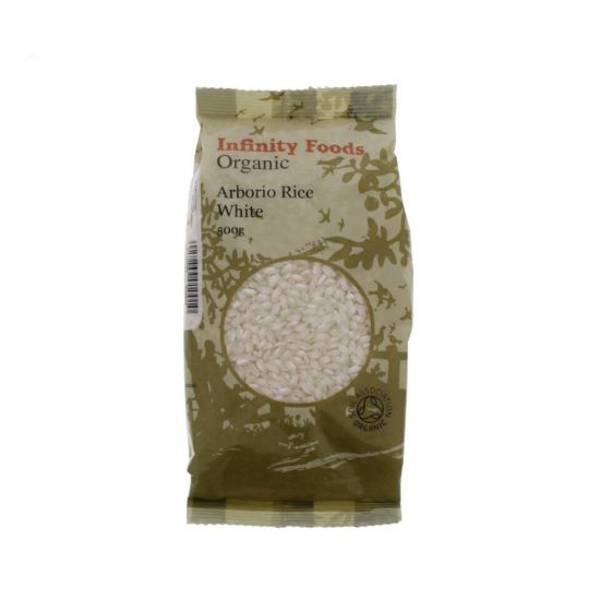 Picture of Infinity Foods Organic Arborio White Rice 500g