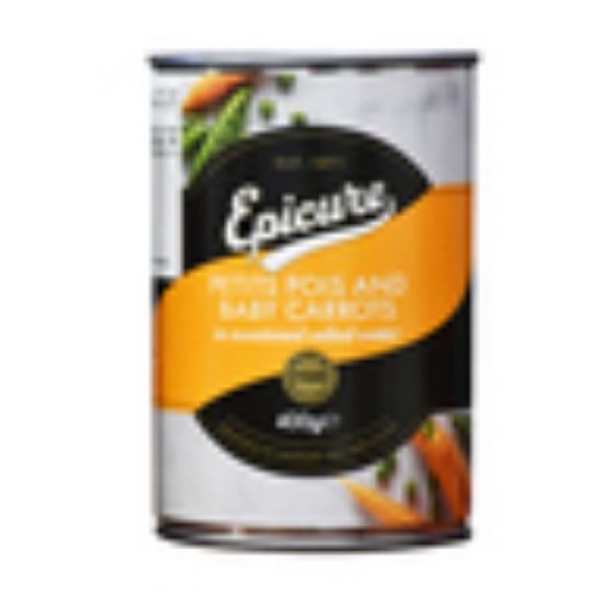 Picture of Epicure Petits Pois And Whole Baby Carrots 400g(N)