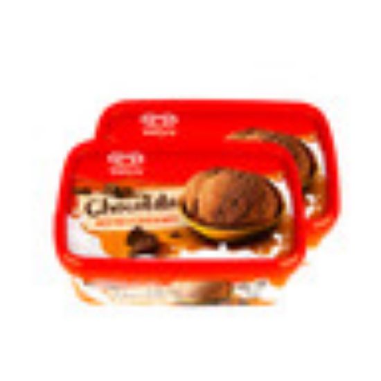 Picture of Wall's Rich & Creamy Chocolate Ice Cream 2 x 1 Litre