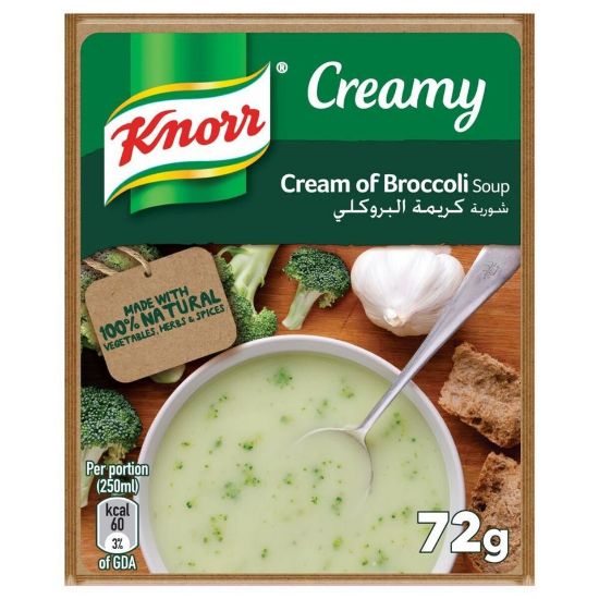 Picture of Knorr Soup Cream of Broccoli 12 x 72g(N)