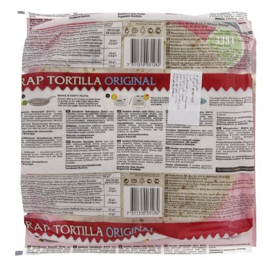 Picture of Santa Maria Original Wrap Tortilla 371g(N)