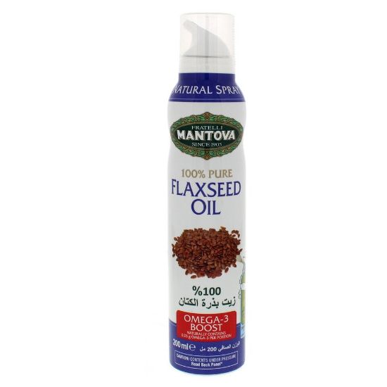 Picture of Mantova Fratelli Flaxseed Oil 200ml(N)