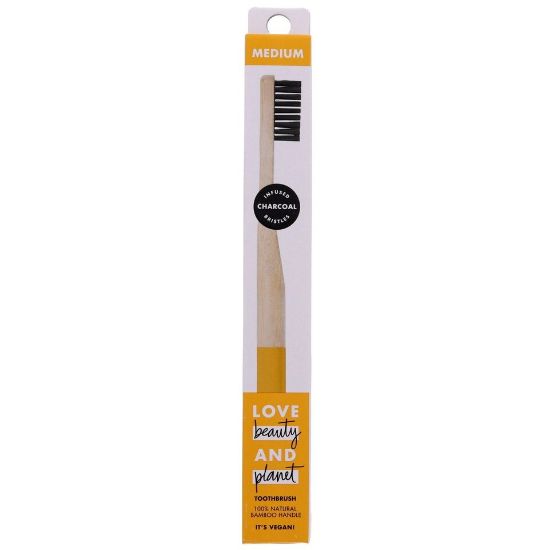 Picture of Love Beauty & Planet Charcoal Toothbrush Medium 1pc