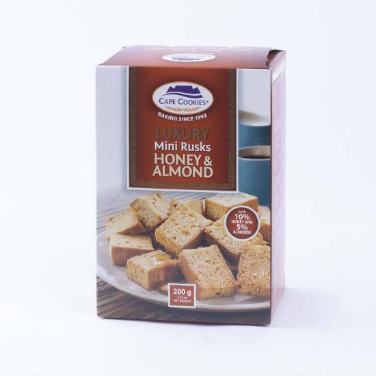 Picture of Cape Cookies Mini Rusk Honey& Almond 200g