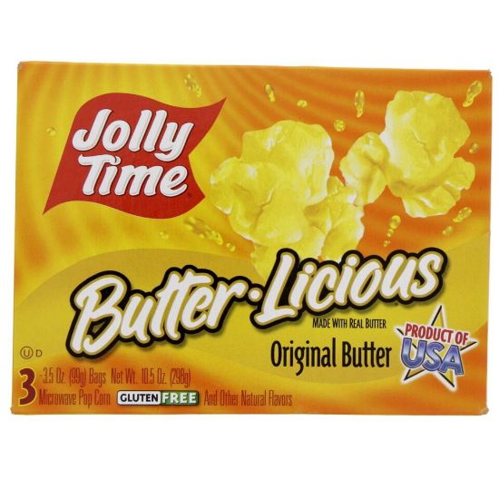 Picture of Jolly Time Butter.Licious Microwave Pop Corn 298g(N)