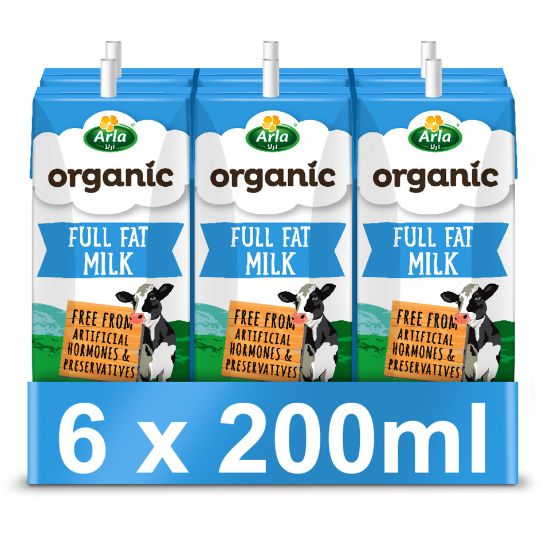 Picture of Arla Organic Milk Full Fat 200 ml(N)