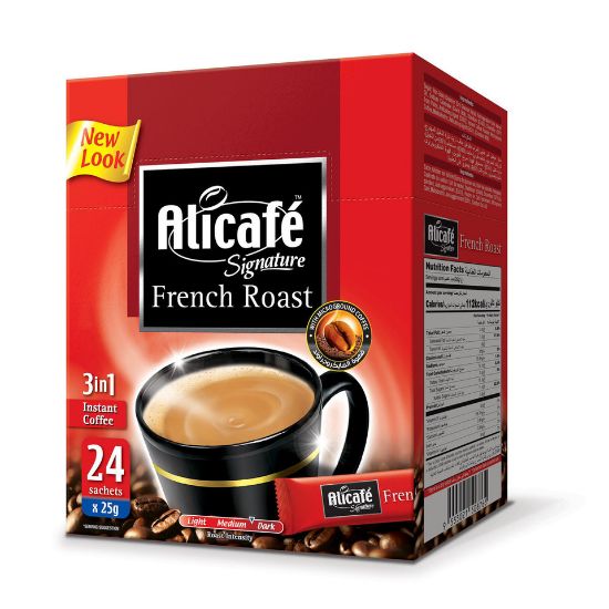 Picture of Alicafe Signature 3 In 1 French Roast 25g x 24 Pieces