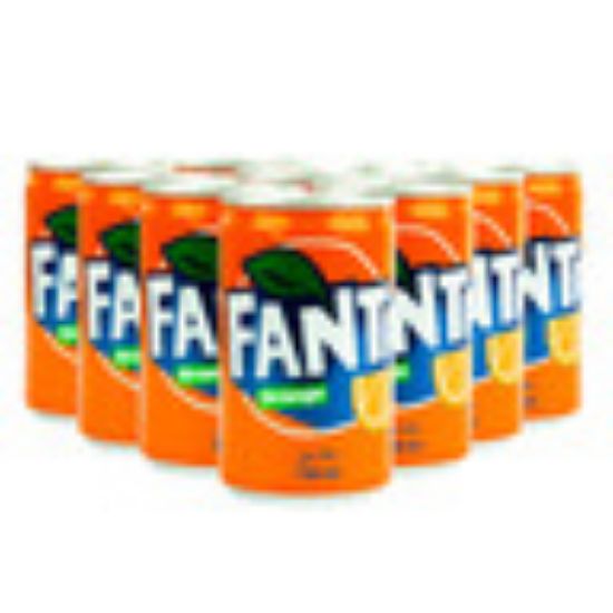 Picture of Fanta Orange Can Value Pack 10 x 150ml(N)