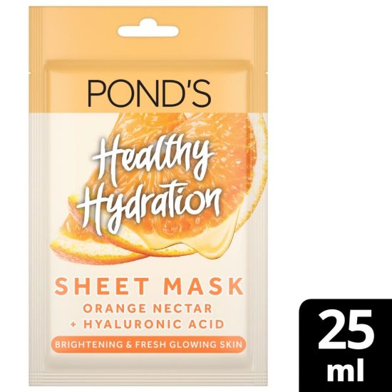 Picture of Pond's Healthy Hydration Orange Nectar Sheet Mask 25ml