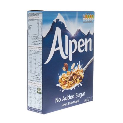 Picture of Alpen Swiss Style Muesli No Added Sugar 560g