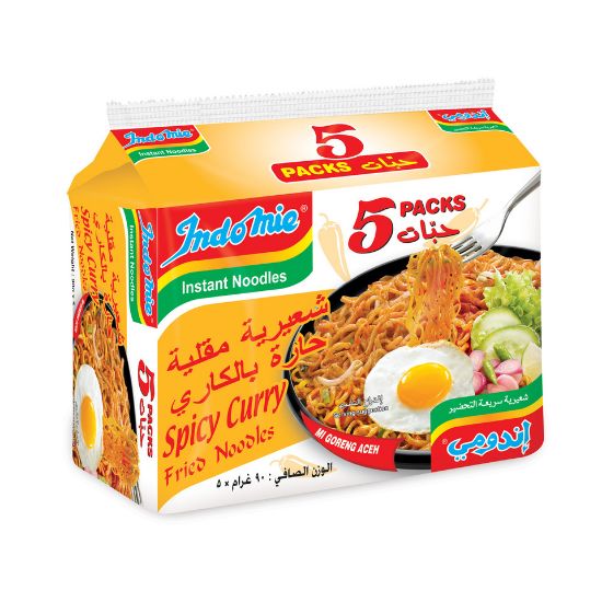 Picture of Indomie Fried Instant Noodles Spicy Curry 90g(N)