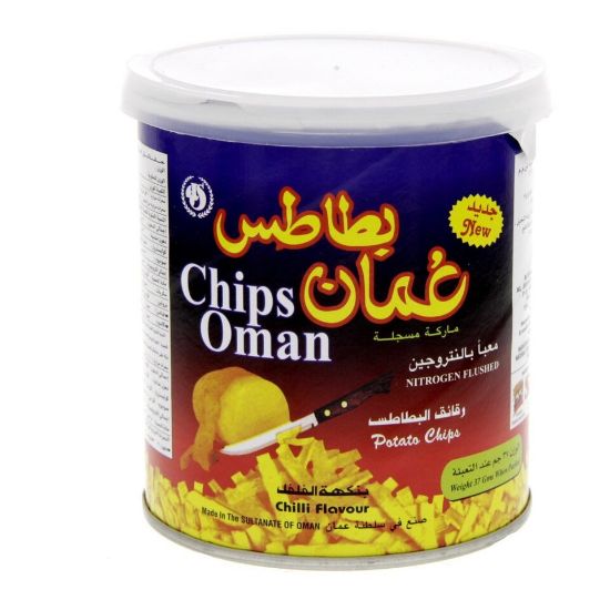 Picture of Oman Potato Chips Chilli Flavour 37g