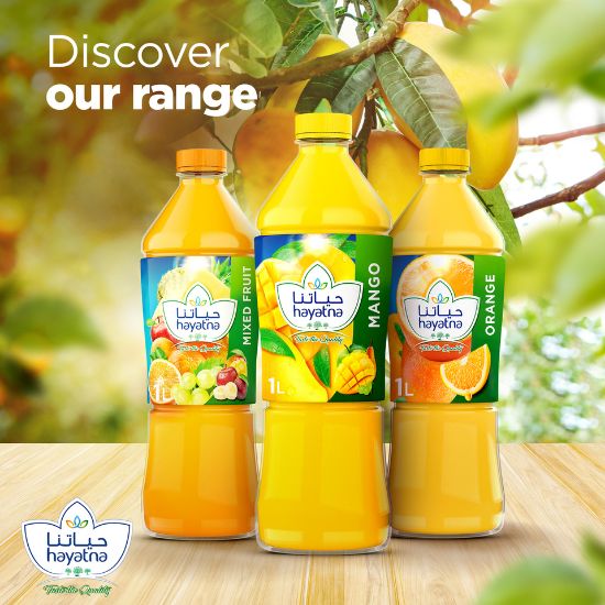 Picture of Hayatna No Added Sugar 100% Pure Mango Nectar 1 Litre(N)