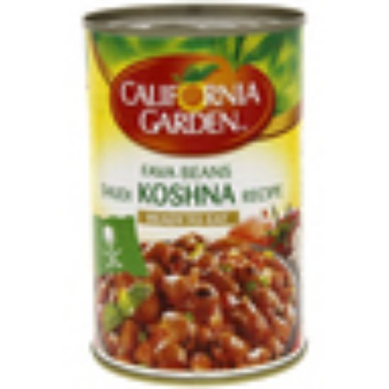 Picture of California Garden Canned Fava Beans Saudi Koshna Recipe 450g