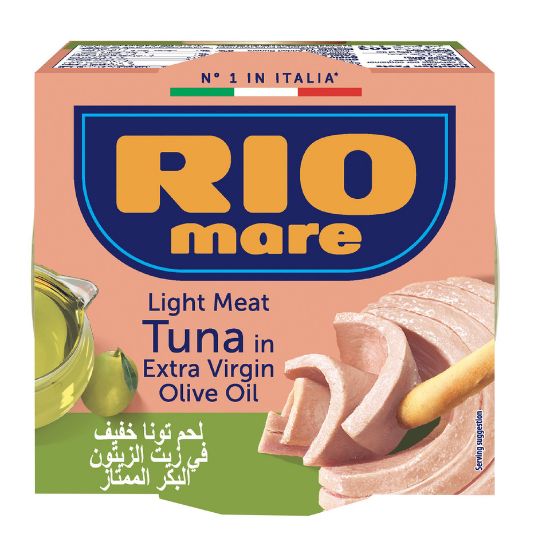 Picture of Rio Mare Light Meat Tuna In Extra Olive Oil 160g