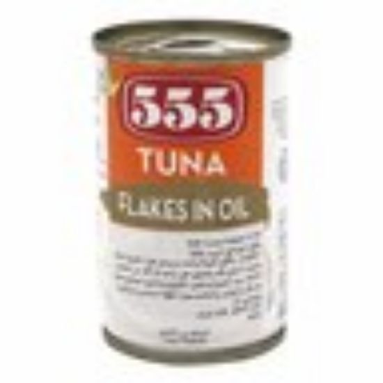 Picture of 555 Tuna Flakes In Oil 155g