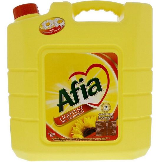 Picture of Afia Sunflower Oil 9Litre(N)