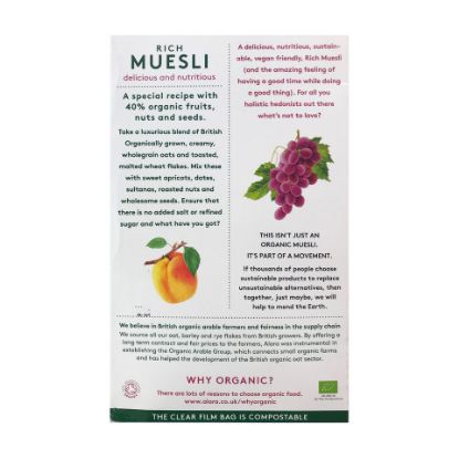 Picture of Alara Organic Rich Muesli 500g