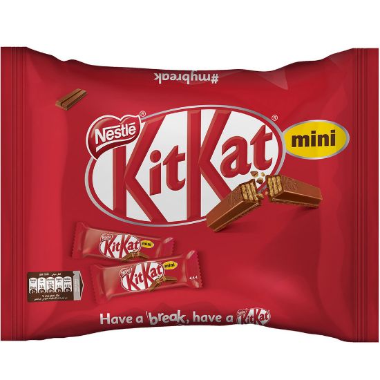 Picture of Nestle Kitkat 2 Finger Mini Milk Chocolate Wafers 250g(N)