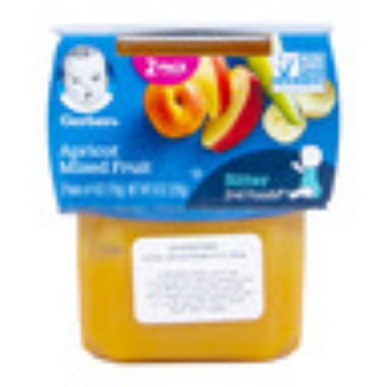 Picture of Gerber Baby Food Apricot Mixed Fruit 226g