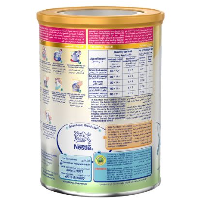 Picture of Nestle  Comfort 1 Starter Infant Formula From Birth to 6 Months 400g