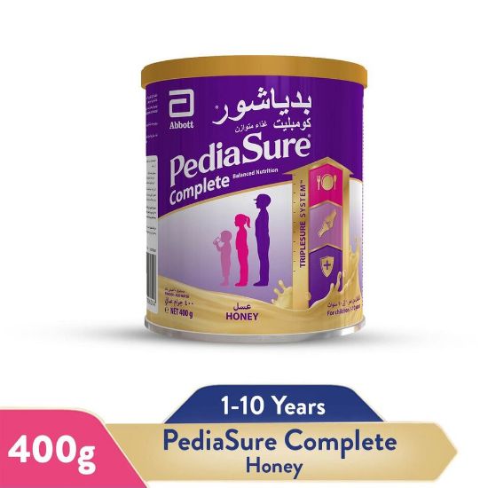 Picture of Pediasure Complete Balanced Nutrition With Honey Flavour For Children 1-10 Years 400 g