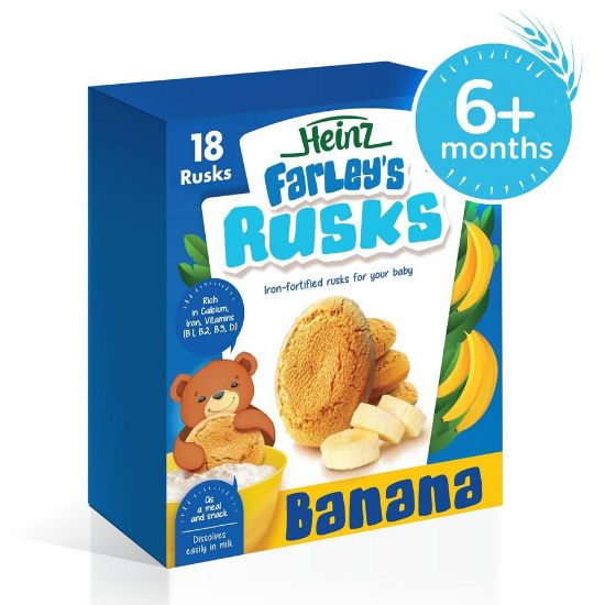 Picture of Heinz Farley's Rusk Banana 300g