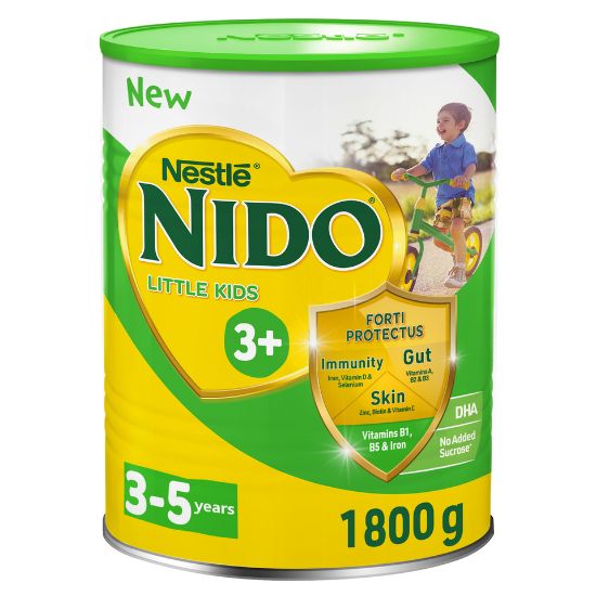 Picture of Nestle Nido Little Kids 3+ Growing Up Milk For Toddlers 3-5 Years 1.8kg