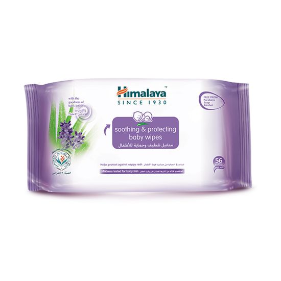 Picture of Himalaya Baby Wipes Soothing & Protecting 56pcs