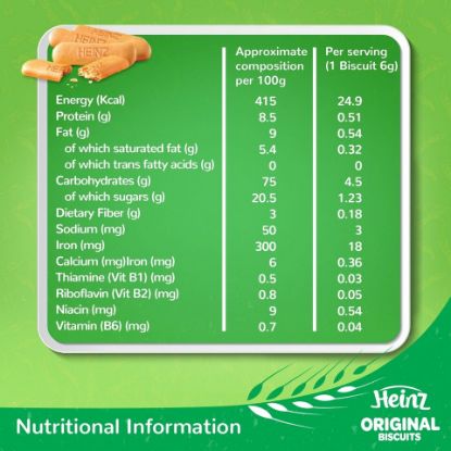 Picture of Heinz Original Biscuit 240g