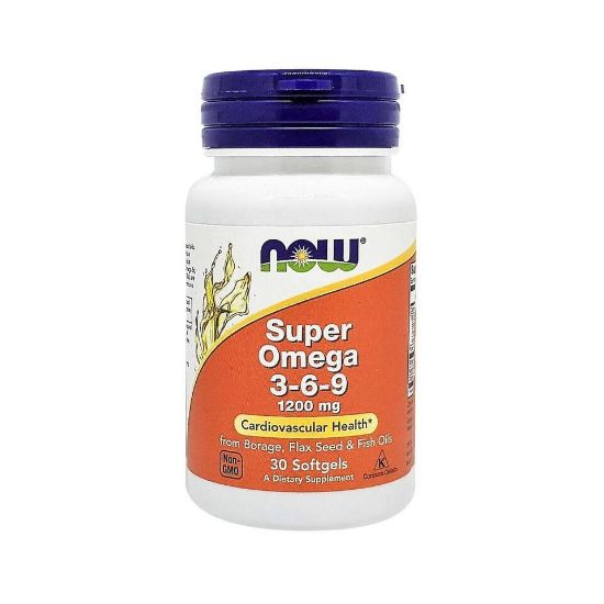 Picture of Now Foods Super Omega 3-6-9 1200mg 30pcs