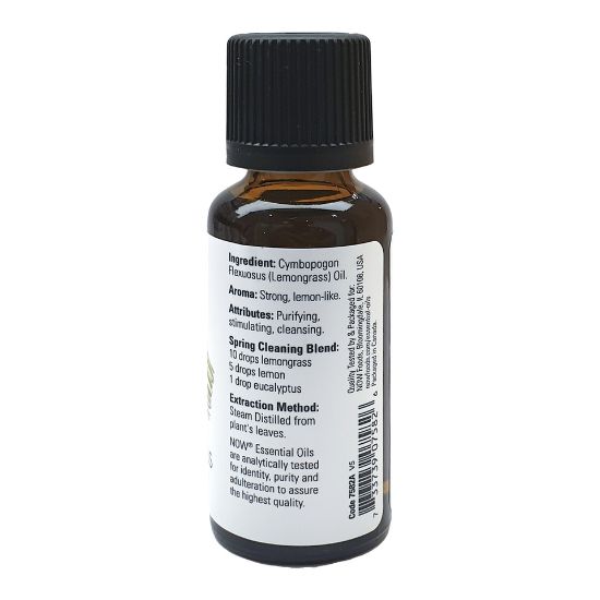 Picture of Now Lemongrass Essential Oils 30ml