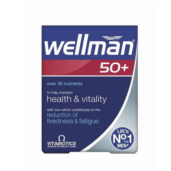 Picture of Vitabiotics Wellman 50+ 30pcs