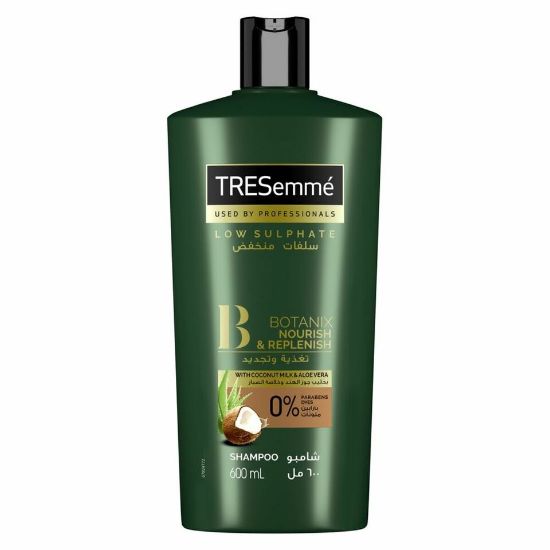 Picture of TRESemme Botanix Natural Nourish & Replenish Shampoo with Coconut Milk & Aloe Vera for Dry Hair 600ml