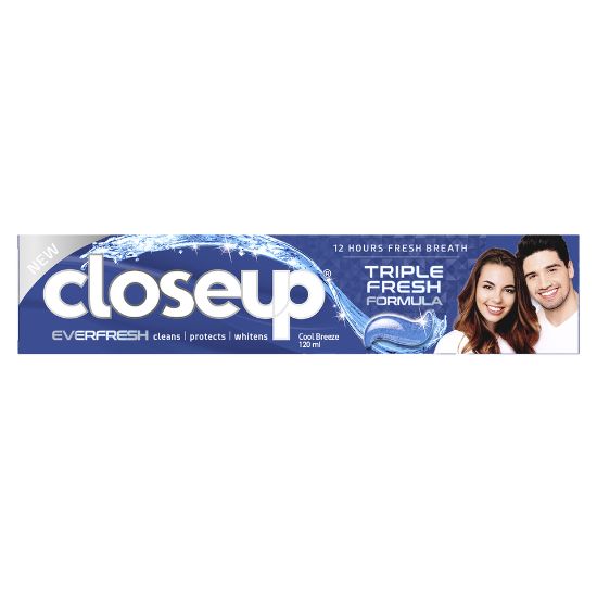 Picture of Closeup Triple Fresh Formula Cool Breeze Gel Toothpaste 120 ml