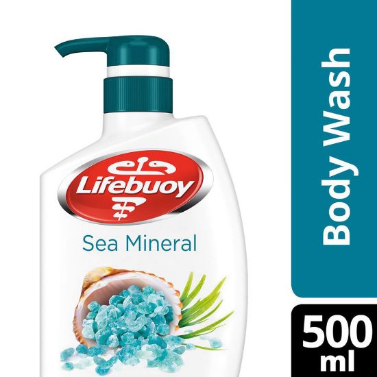 Picture of Lifebuoy Antibacterial Sea Minerals And Salt Bodywash 500ml