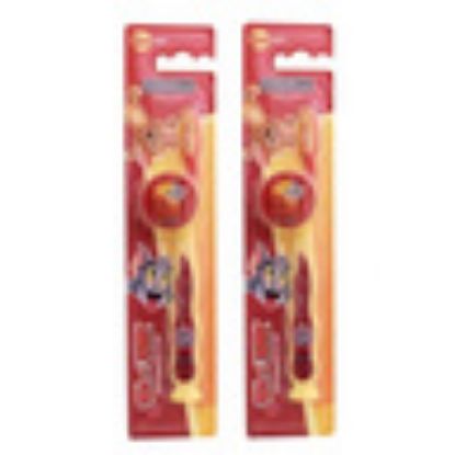 Picture of Cornells Tom & Jerry Toothbrush & Cap Soft 2 pcs