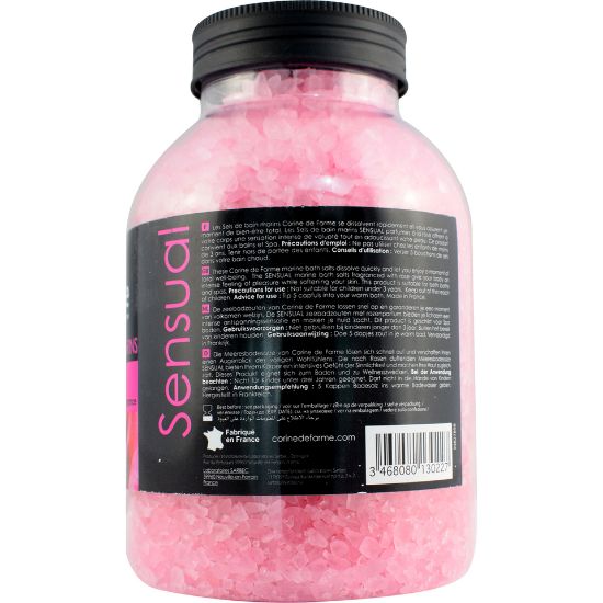 Picture of Corine De Farme Bath Sea Salt Rose 1.3kg