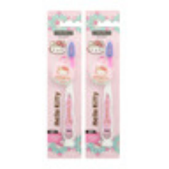 Picture of Cornells Hello Kitty Toothbrush & Cap Soft 2 pcs