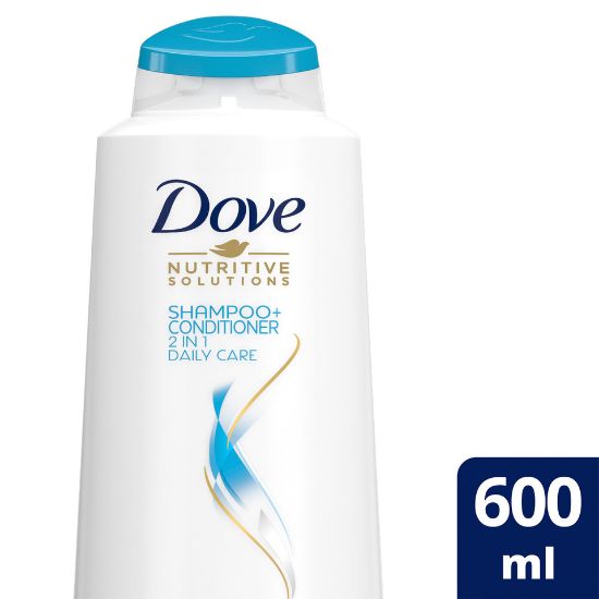 Picture of Dove Nutritive Solutions 2in1 Shampoo + Conditioner Daily Care 600ml