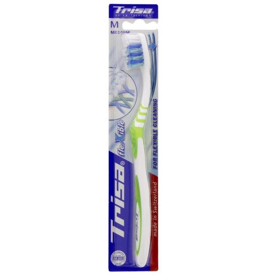 Picture of Trisa Toothbrush Flexible Medium 1pc Assorted Colours