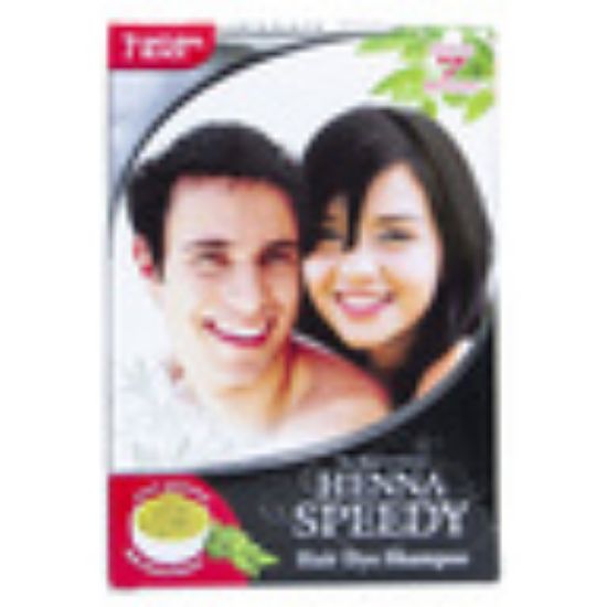 Picture of Hanna Speedy Natural Black 7 Hair Dye Shampoo 30ml