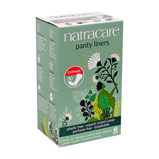 Picture of Natracare Panty Liners Curved 30pcs