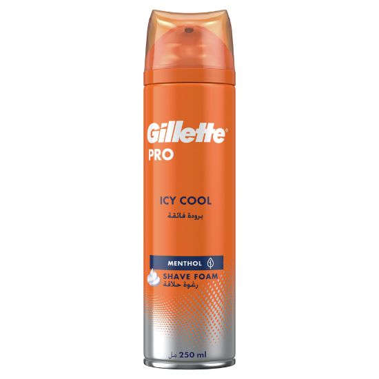 Picture of Gillette Pro Shave Foam Icy Cool Menthol 250ml