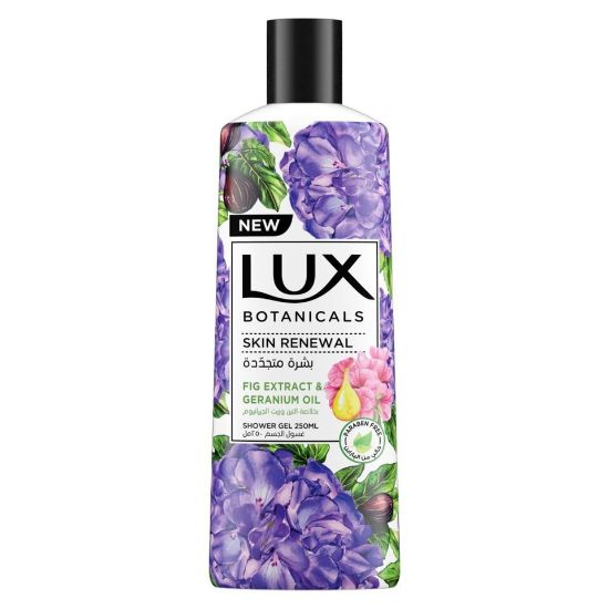 Picture of Lux Botanicals Skin Renewal Body Wash Fig Extract And Geranium Oil 250ml