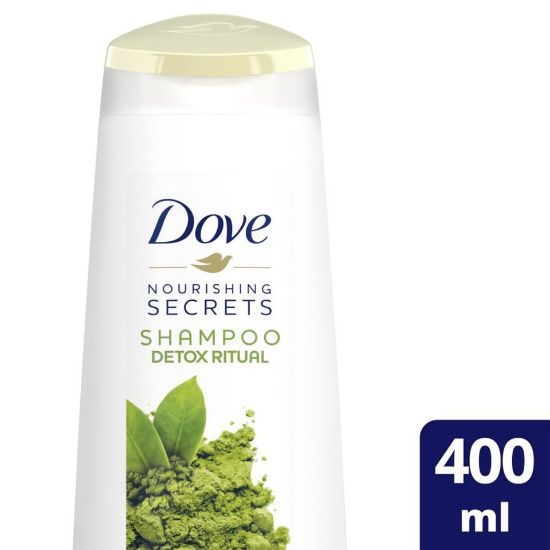 Picture of Dove Nourishing Secrets Shampoo Detox Ritual- Matcha and Rice Milk 400ml