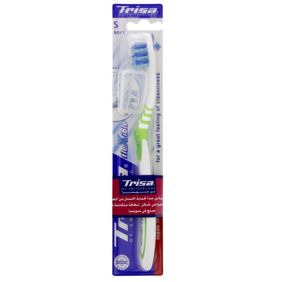 Picture of Trisa Toothbrush Flexible Soft 1pc Assorted Colours